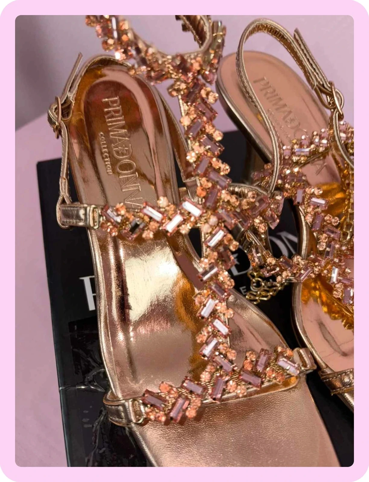Shiny women's footwear Primadonna heeled sandal – photo 7